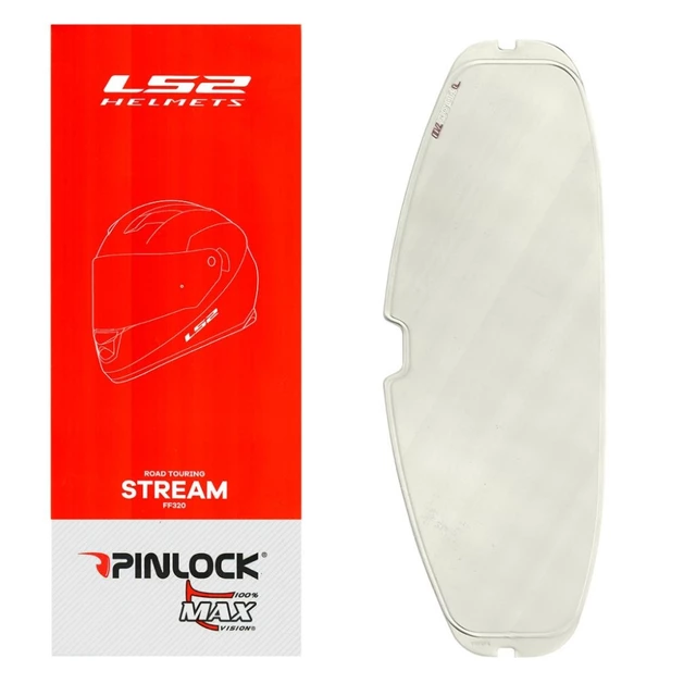 Foil Pinlock® 100% MaxVision™ 70 for LS2 FF320 Stream/FF353 Rapid/ FF800 Storm - Clear