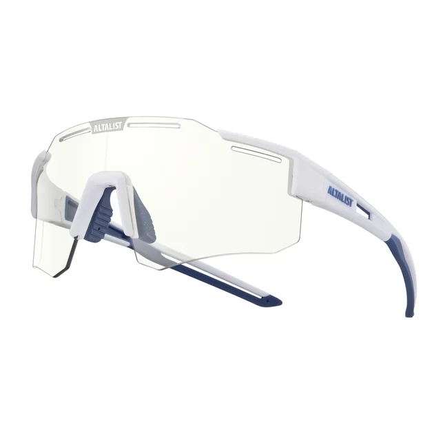 Polarized and Photochromic Sunglasses Altalist Legacy 3 - turquoise-black s with purple lenses