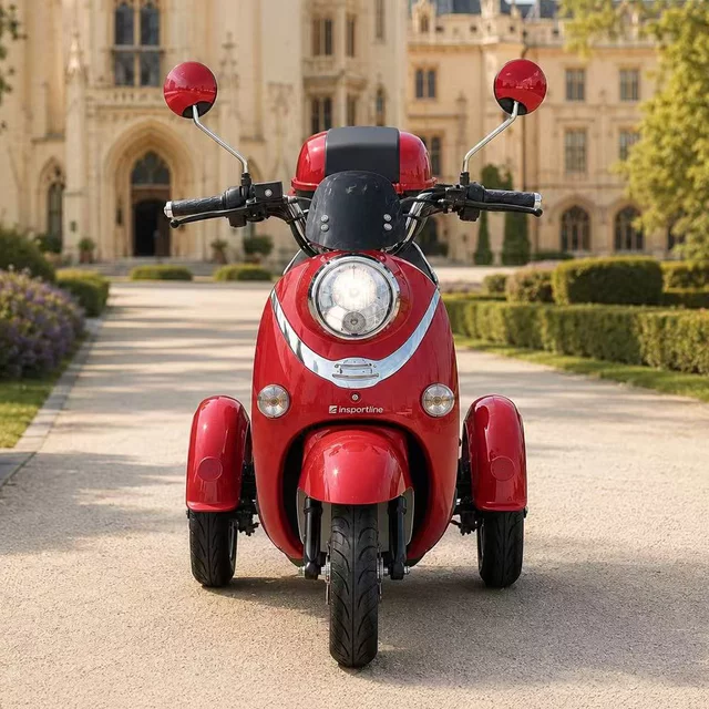 Electric Three-Wheel Scooter inSPORTline Tarra • 25 km/h • Up to 45 km Range • No Driver’s License Required