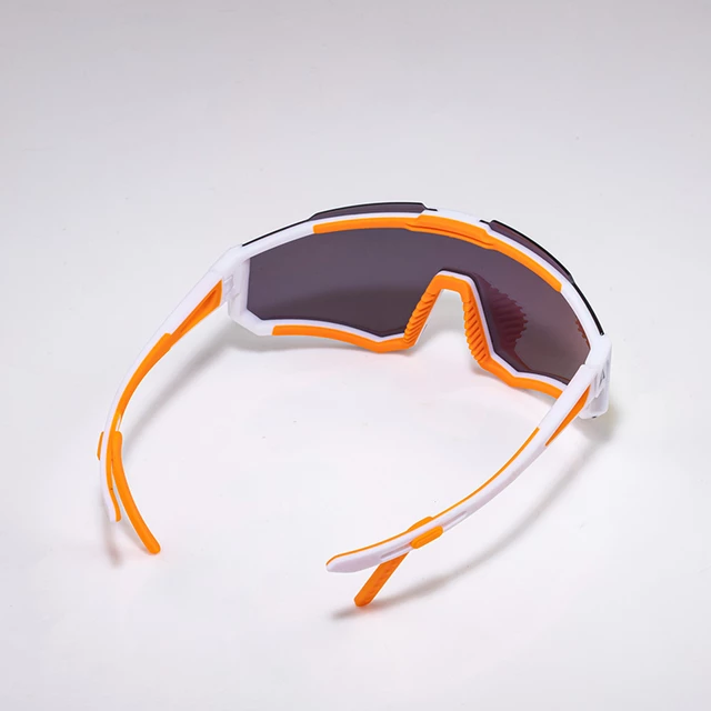 Children’s Sunglasses Altalist Kizuna JR - White-Blue with Blue Lenses