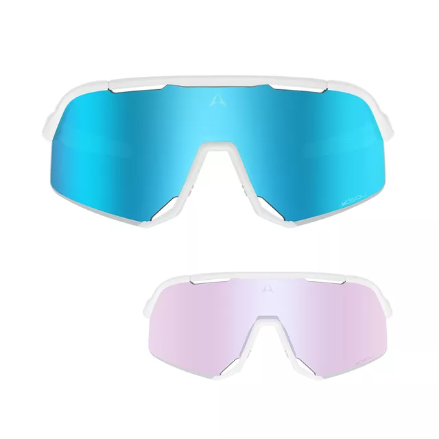 Photochromic Sunglasses Altalist Kisou PXC - bílá s růžovo-modrými skly
