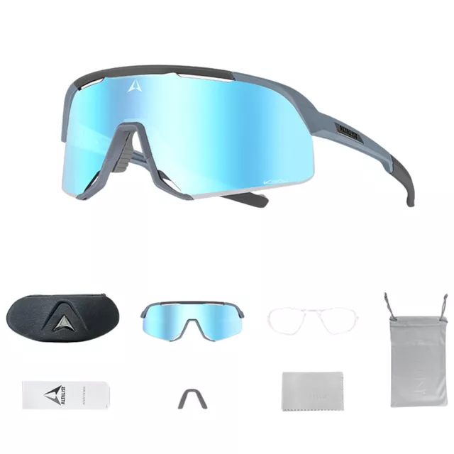 Photochromic Sunglasses Altalist Kisou PXC - bílá s růžovo-modrými skly