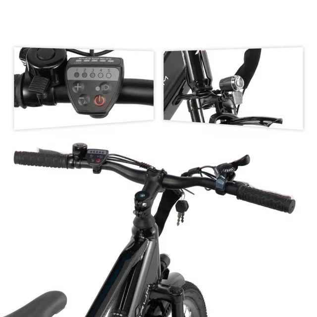 Junior E-Bike Joystar AMBRUM Matawak 26” 250 Wh • Up to 65 km Range • 155 – 175 cm - Black-Blue