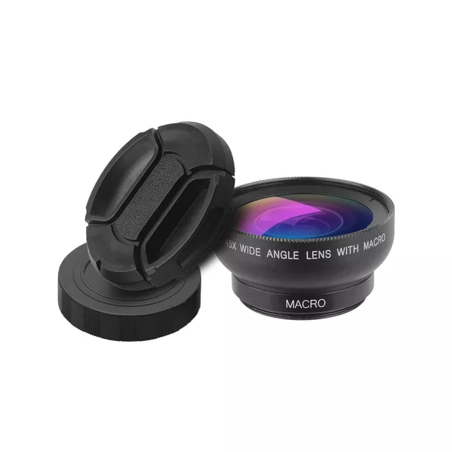 2-in-1 Lens Set Apexel – 0.45x Wide-Angle & 12.5x Macro