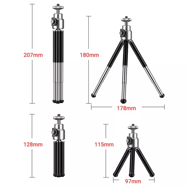4-in-1 Lens Set Apexel – 22x Telephoto Lenses w/ Tripod