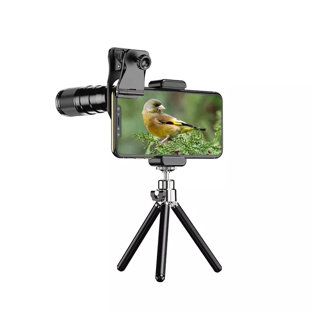 4-in-1 Lens Set Apexel – 22x Telephoto Lenses w/ Tripod