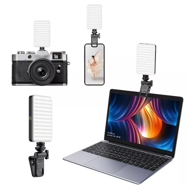 Mini Extending Tripod Apexel w/ LED Light & Action Camera Adapter