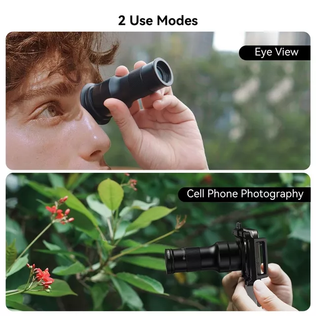 2-in-1 Lens Set Apexel – 6x Telephoto & 150mm Macro