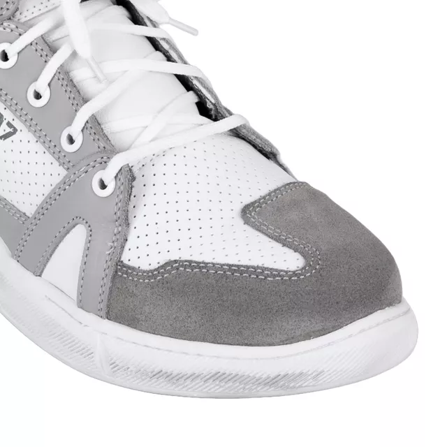 Motorcycle Boots W-TEC Arimes - White Grey