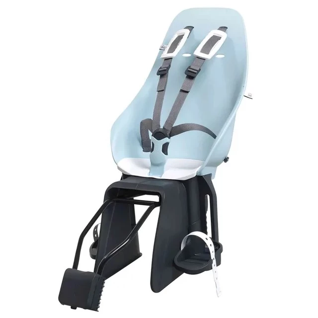 Rear-Mounted Child Bike Seat w/ Adaptor & Seatpost Holder Urban Iki - Sakura Pink/Sakura Pink - Aotake Menthol Blue/Shinju White