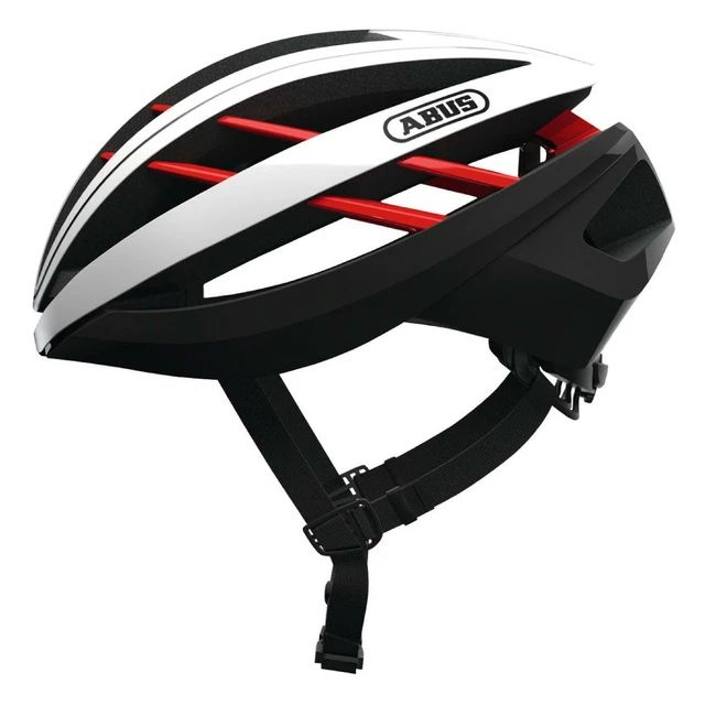 Cycling Helmet Abus Aventor KRT - White/Red