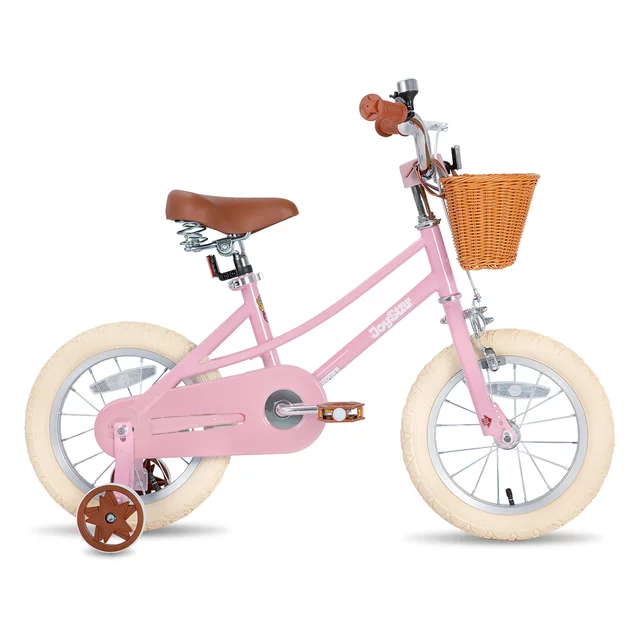 Children’s Bike Joystar Retro 14” w/ Basket • 92 – 120 cm - Purple - Pink