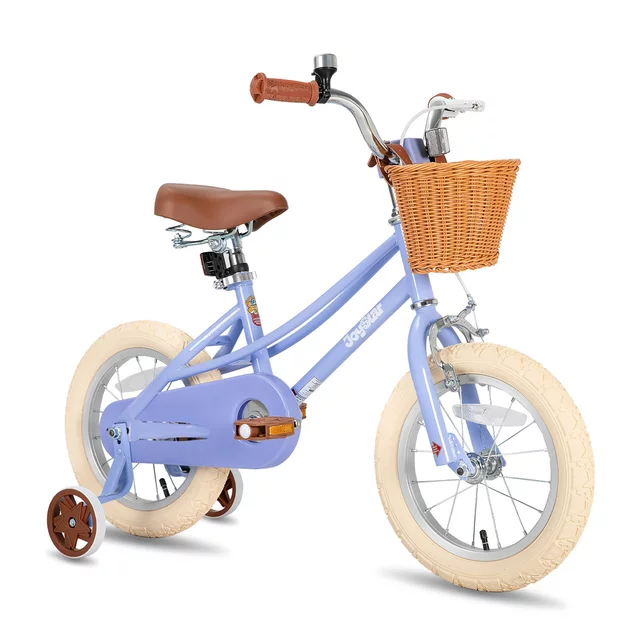 Children’s Bike Joystar Retro 14” w/ Basket • 92 – 120 cm - Purple