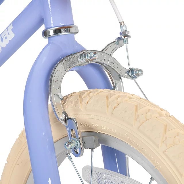 Children’s Bike Joystar Retro 16” w/ Basket • 104 – 135 cm - mentolová
