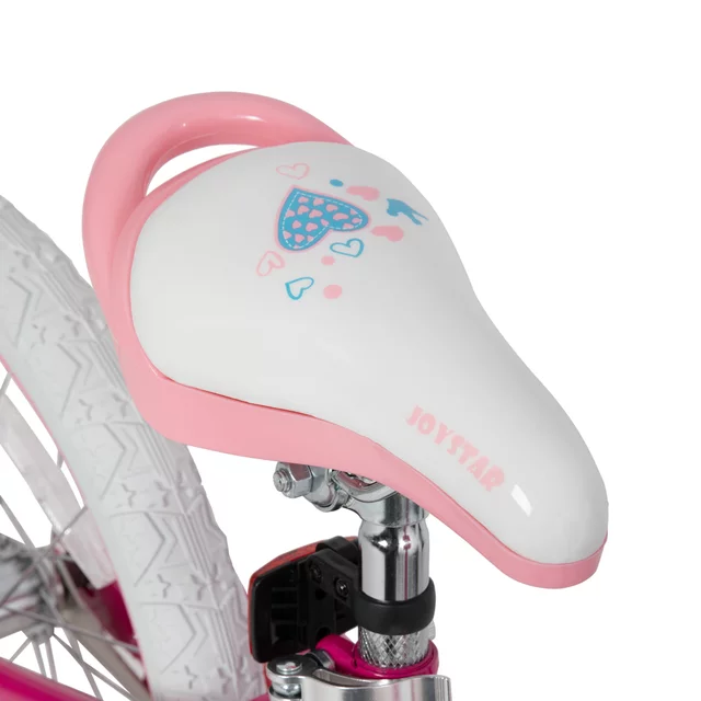 Children’s Bike Joystar Angel 14” w/ Basket & Training Wheels • 91 – 119 cm - Pink