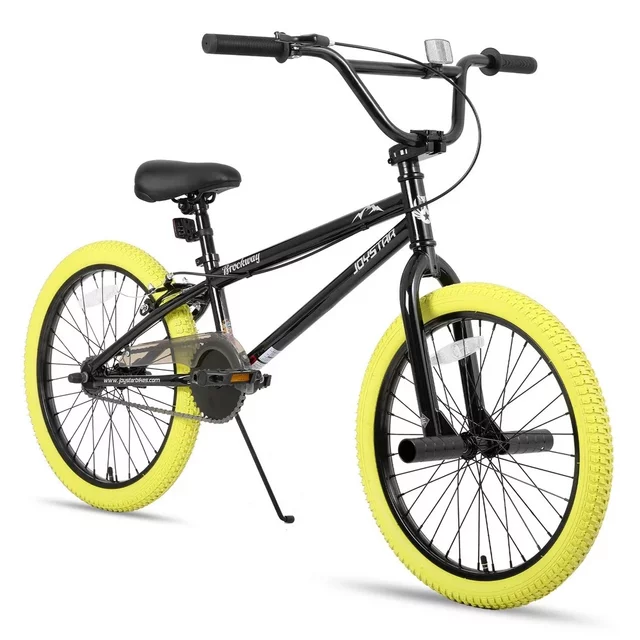 BMX Bike Joystar Brockway 20” - Brown-Black - Yellow Black
