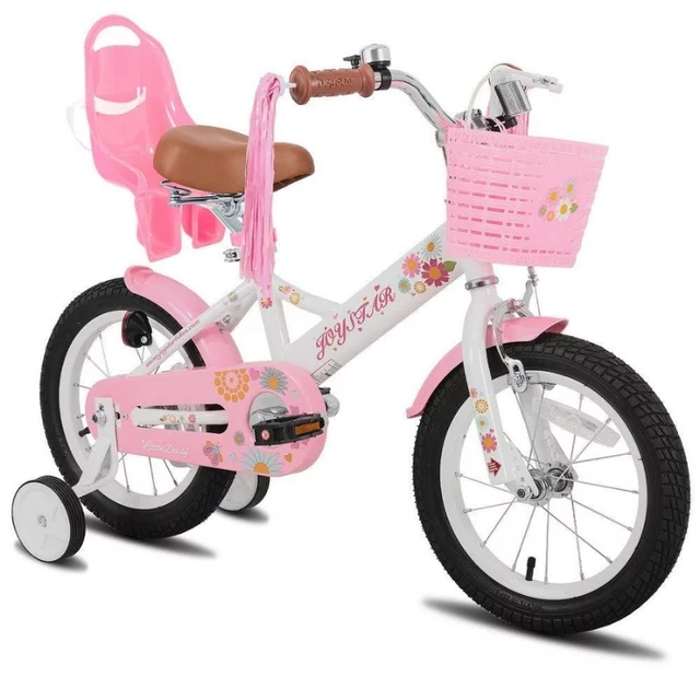 Children’s Bike Joystar Little Daisy 12” • 82 – 105 cm - Light Pink - White