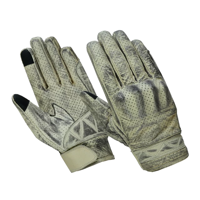 Motorcycle Gloves B-STAR Provint - Black - White