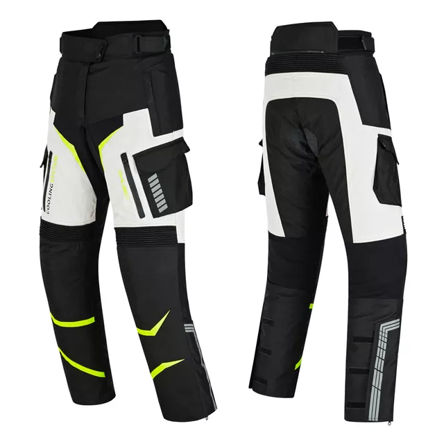 Women’s Motorcycle Pants W-TEC Warao Lady - Black-Blue