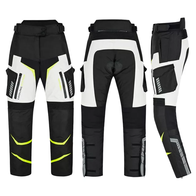 Women’s Motorcycle Pants W-TEC Warao Lady - Black-Blue