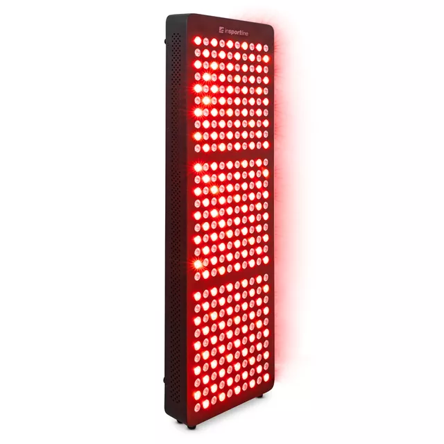 LED Infrared Light Therapy Panel inSPORTline Lustar – 300 LED - Black