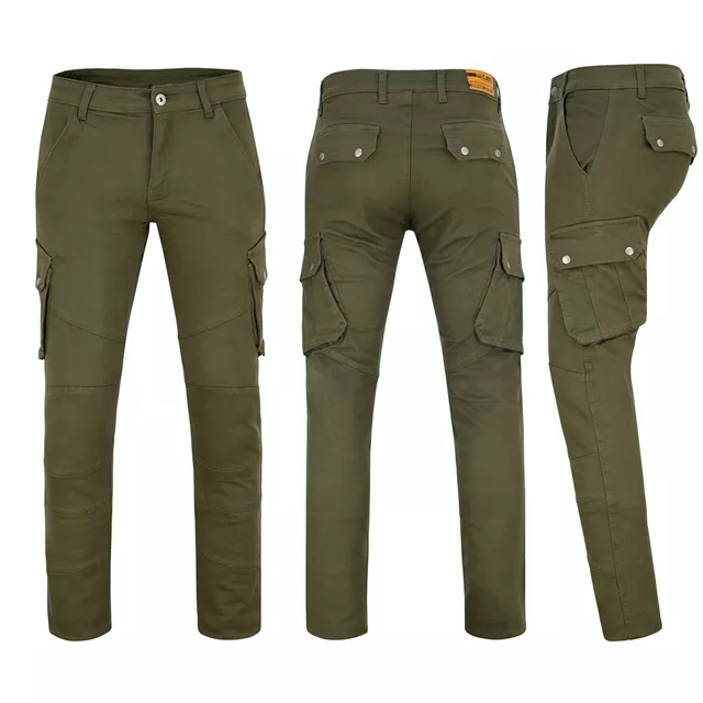 Motorcycle Pants W-TEC Nuksan - Green