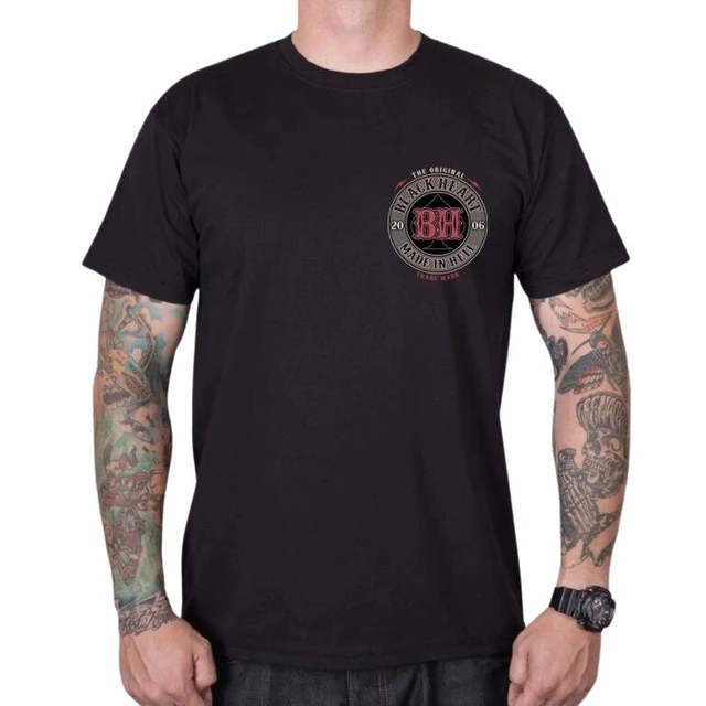 T-Shirt BLACK HEART Ember - Black