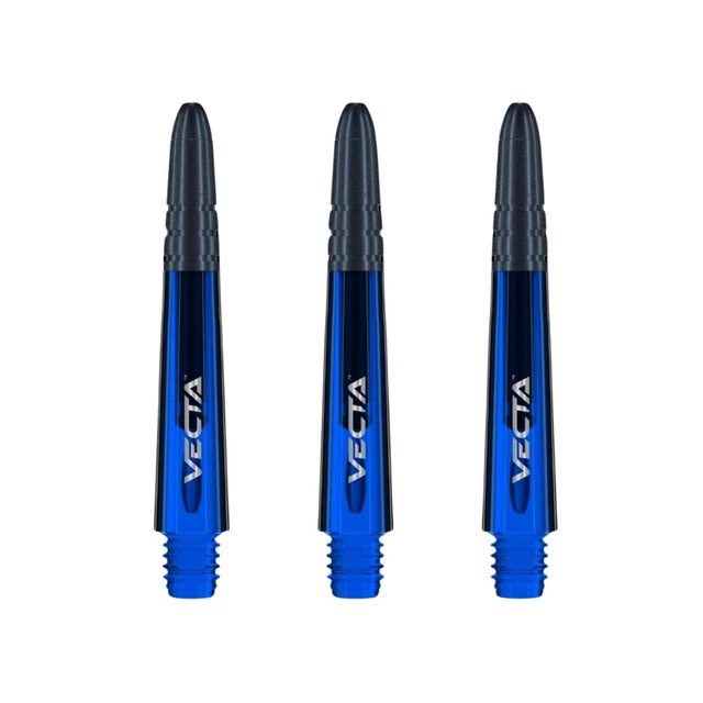 Dart Shafts Winmau Vecta Short - Black - Blue