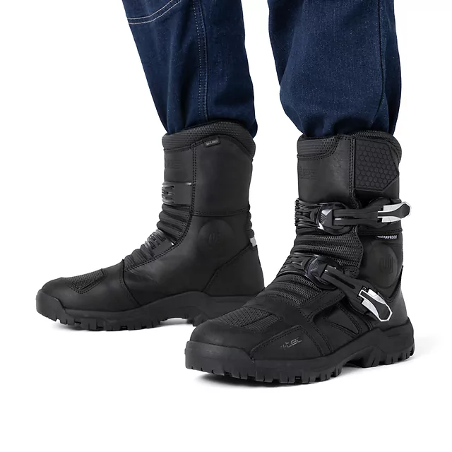 Motorcycle Boots W-TEC Lougamax CE - Black