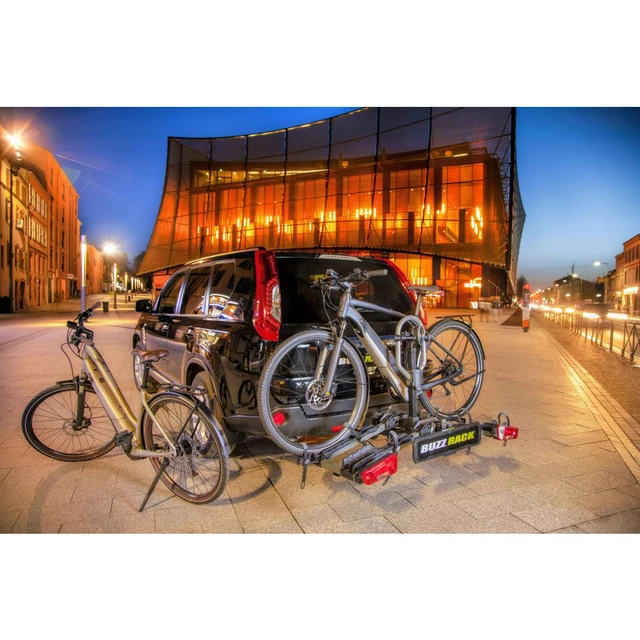 Towbar Bike Rack BuzzRack E-SCORPION 2 Black-Red