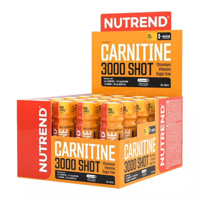 Nutrend Carnitine 3,000 SHOT 20x60ml