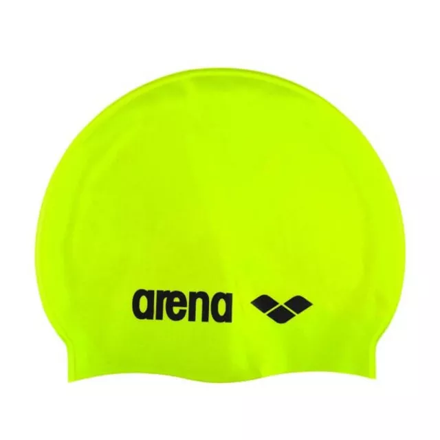 Swim Cap Arena Classic Silicone - Fluo Green