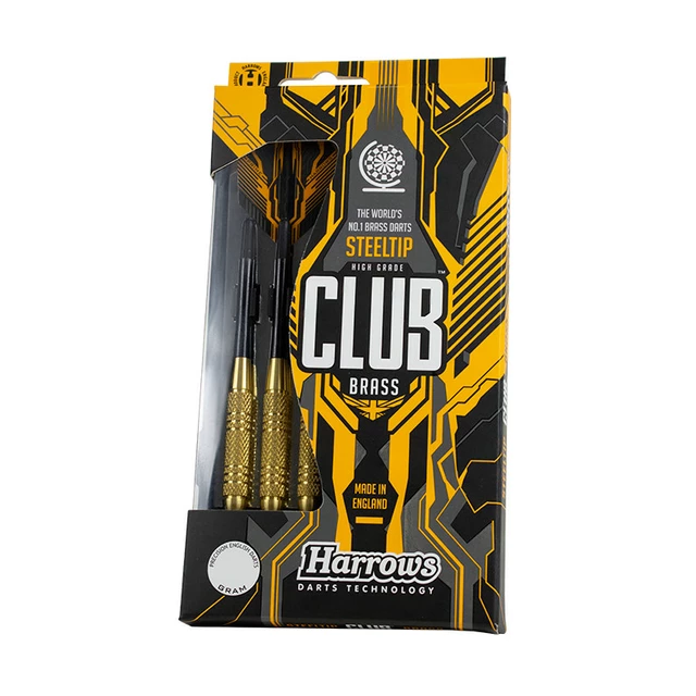 Darts Harrows Club Brass Steel – 3 Pcs.