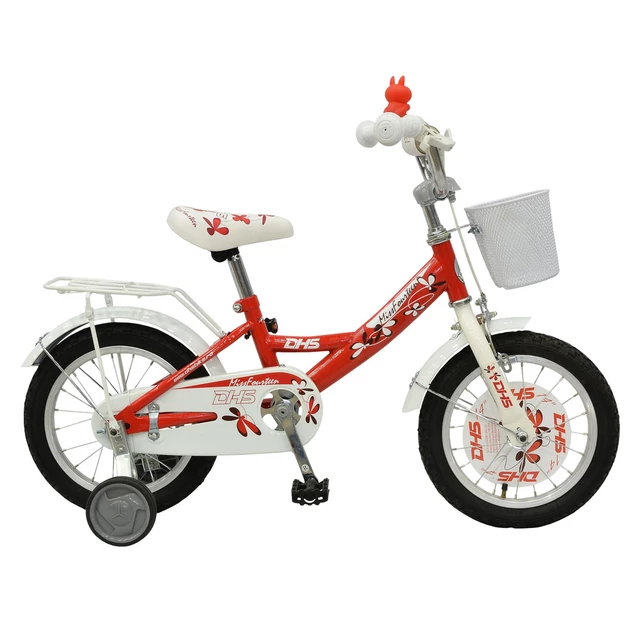 Kids bike DHS Miss Fourteen 1402 14" - Red