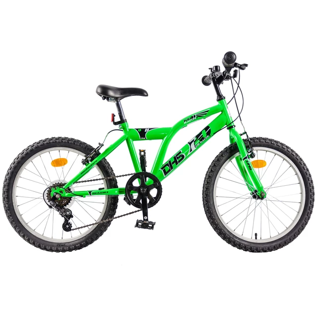 DHS kid bike Racer II 2012 20" - model 2013 - Green