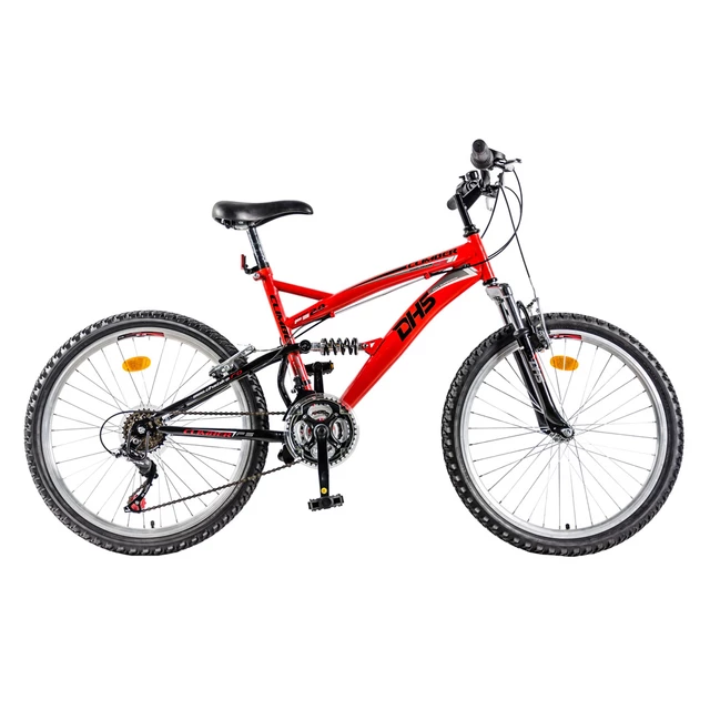 Junior bike DHS 2442 24" - model 2013 - Black-Red