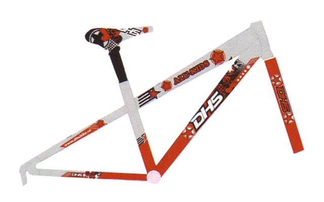 Bicycle DHS Alu-Kids 2023 - model 2011 - Red-Silver