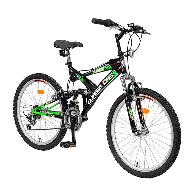 Kids bike DHS Climber 2042 - model 2011 - Black-Green