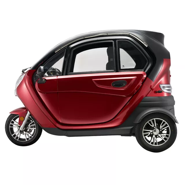 Electric Three-Wheeler w/ Roof W-TEC Tukago – 25 km/h - Blue