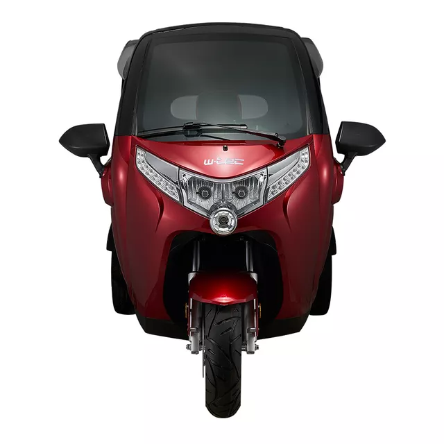 Electric Three-Wheeler w/ Roof W-TEC Tukago – 25 km/h - Blue