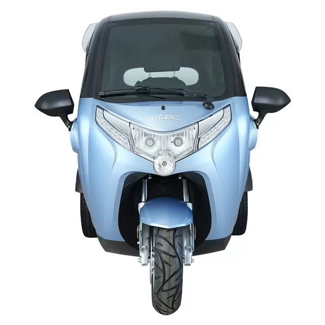 Electric Three-Wheeler w/ Roof W-TEC Tukago – 25 km/h - Blue