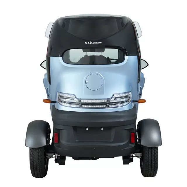 Electric Three-Wheeler w/ Roof W-TEC Tukago – 25 km/h - Blue