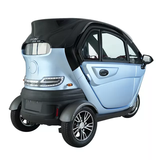 Electric Three-Wheeler w/ Roof W-TEC Tukago – 25 km/h - Blue