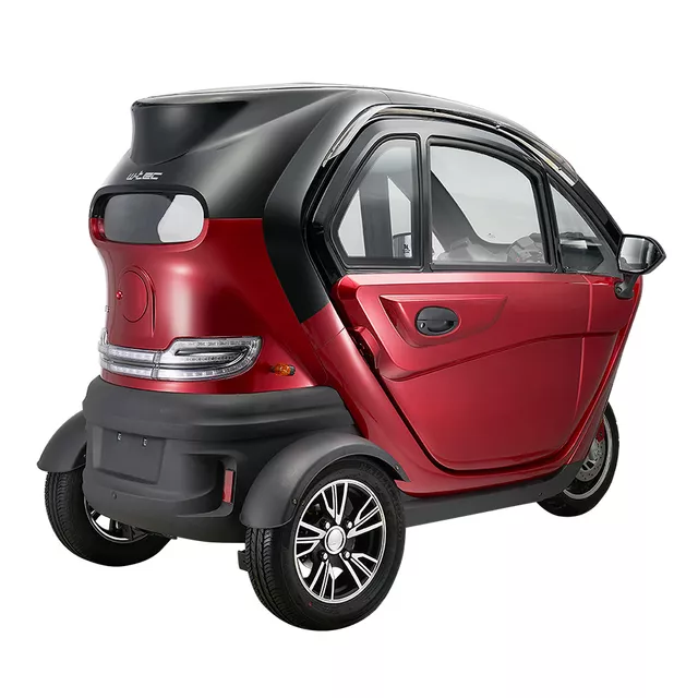 Electric Three-Wheeler w/ Roof W-TEC Tukago – 25 km/h - Blue