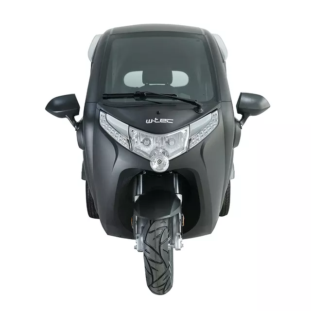 Electric Three-Wheeler w/ Roof W-TEC Tukago – 25 km/h - Blue