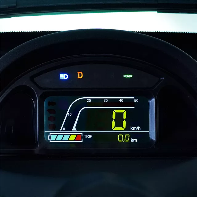 Electric Three-Wheeler w/ Roof W-TEC Tukago – 25 km/h - Blue