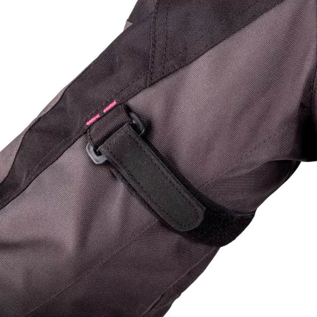 Women’s Motorcycle Jacket Barbata - černo-šedo-růžová