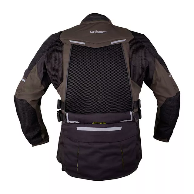 Motorcycle Jacket W-TEC Daimick - Black-Grey