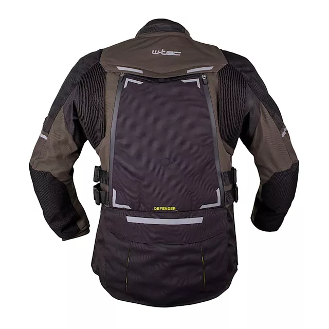 Motorcycle Jacket W-TEC Daimick - Black-Grey
