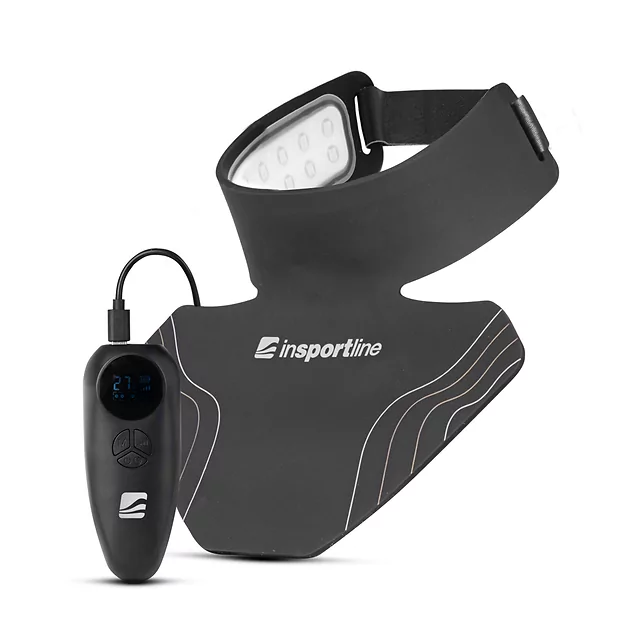 LED Infrared Light Therapy Neck & Neckline Mask inSPORTline Rademis 2,500 mAh